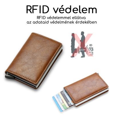 RFID védelem bankkátya tartó1
